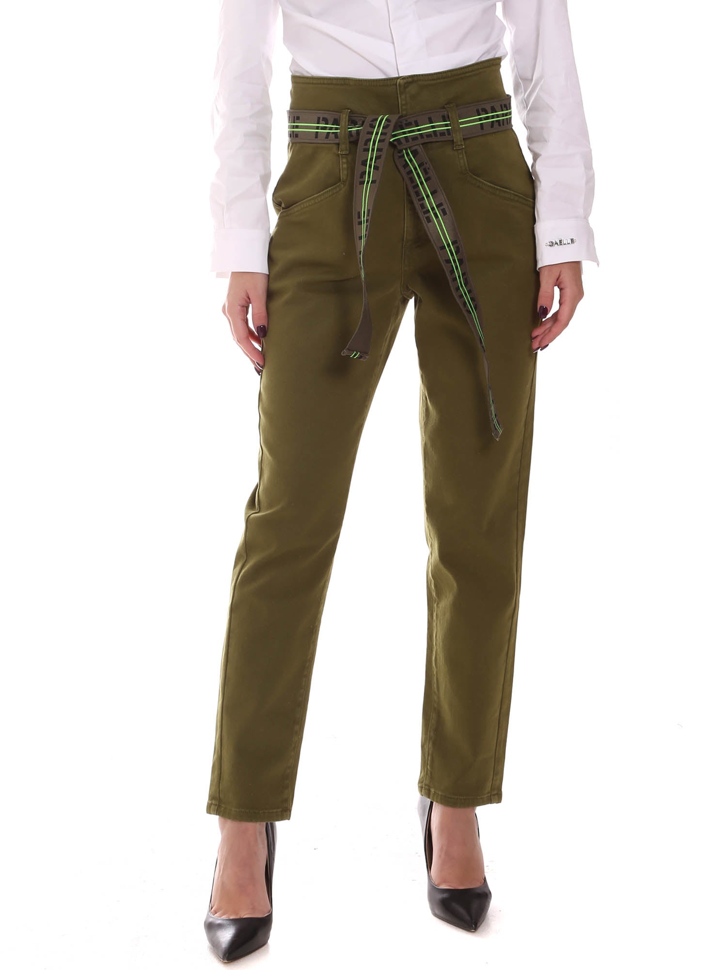 Pantaloni Verde Gaelle