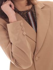 Blazer Marrone Jijil