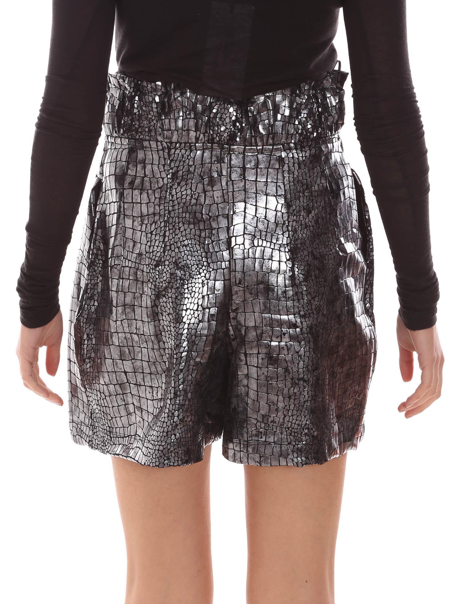 Shorts Argentato Jijil