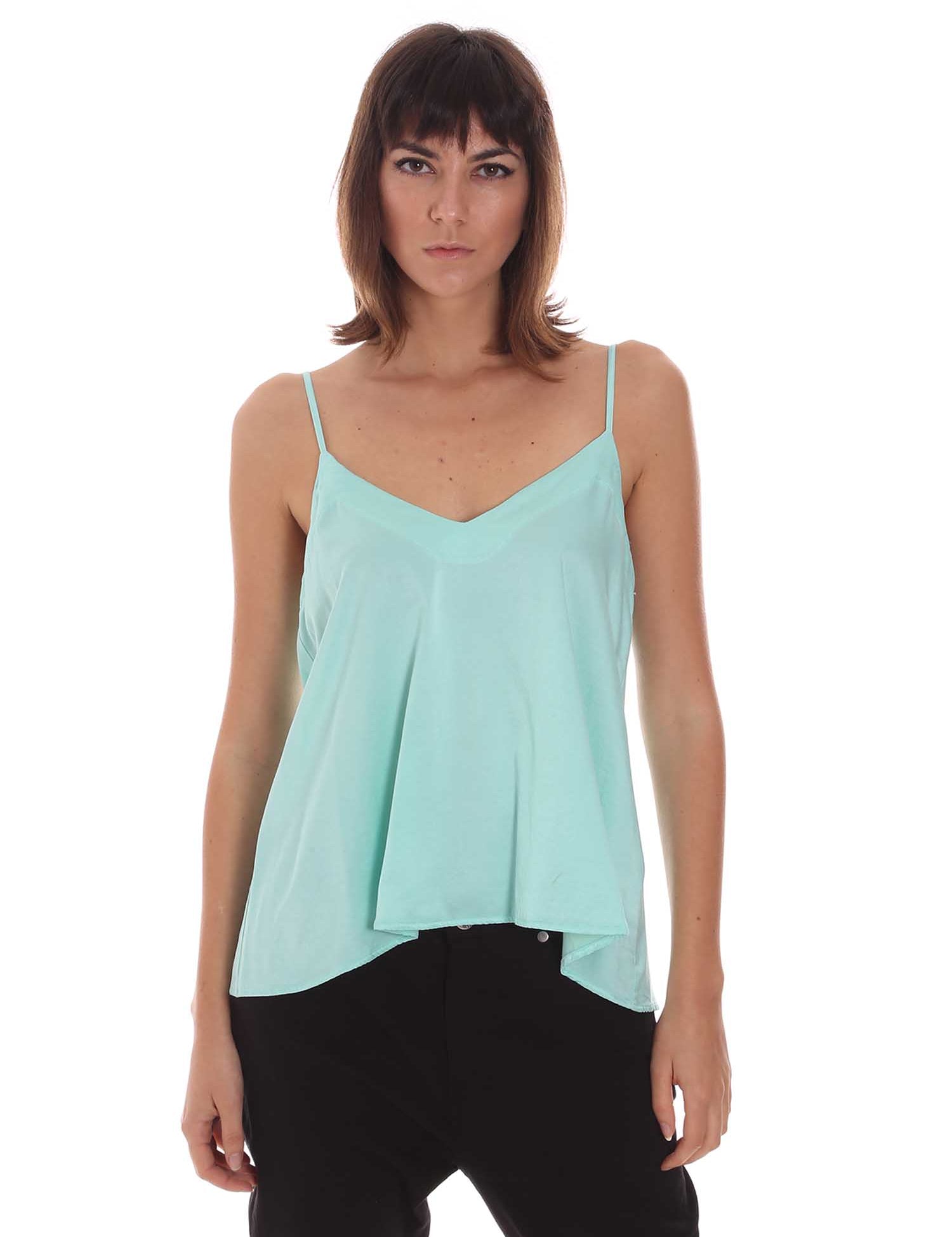 Top e canotte Verde Jijil