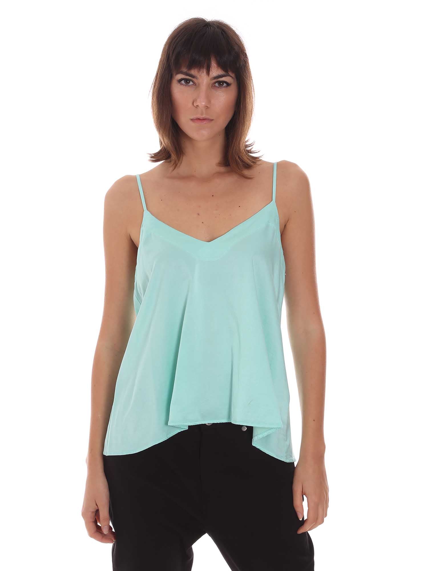 Top e canotte Verde Jijil