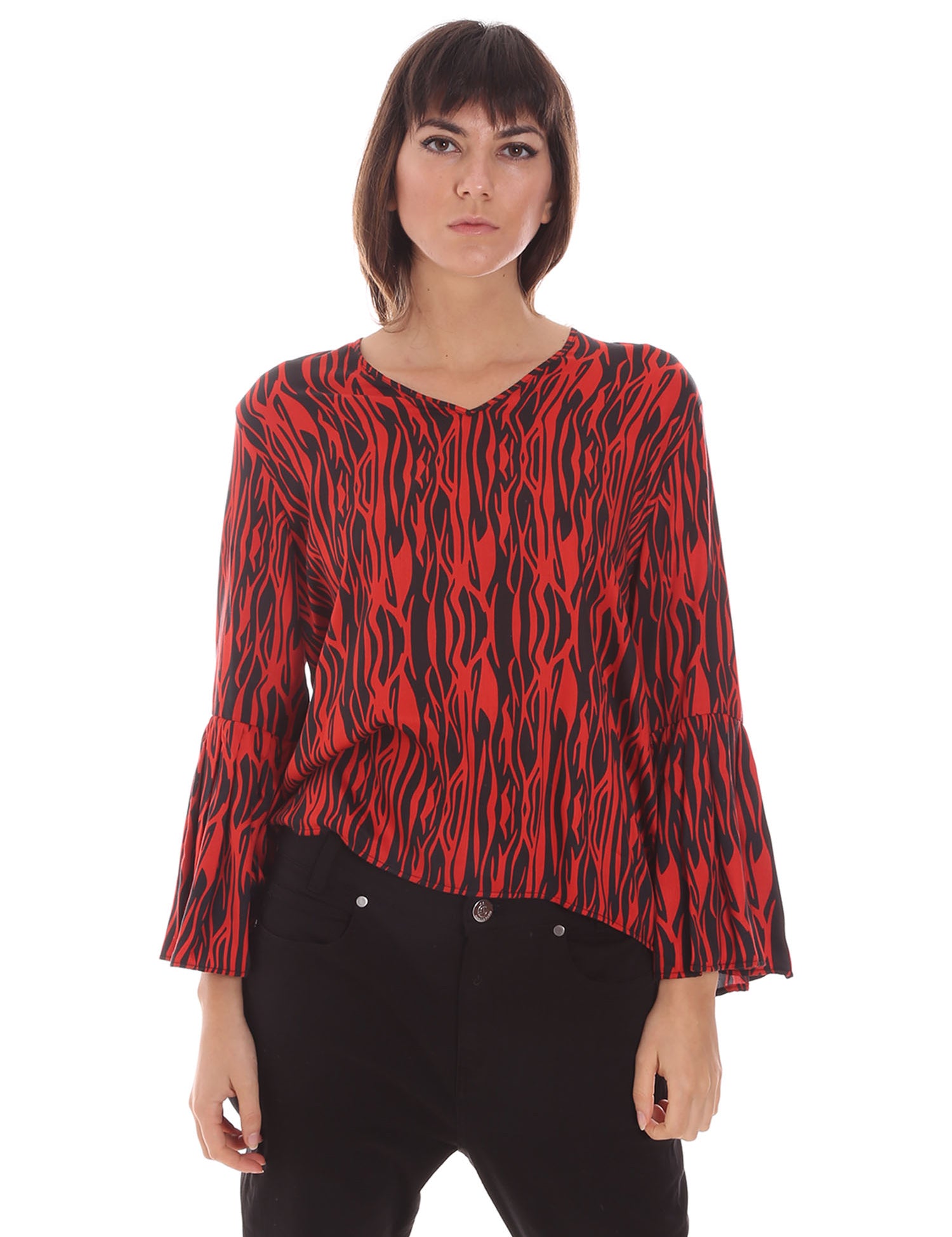 Bluse Rosso Jijil