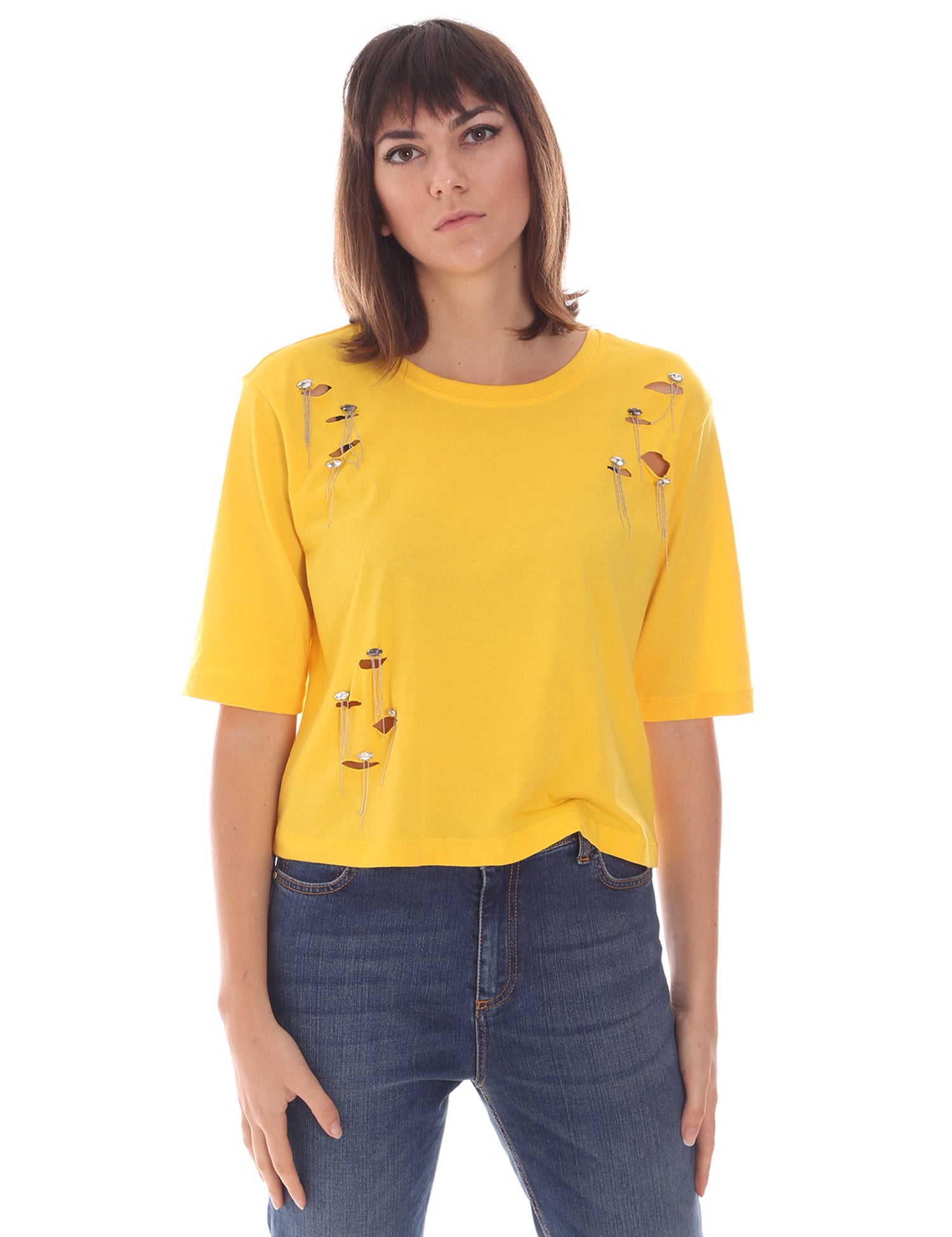 T-shirt Giallo Jijil