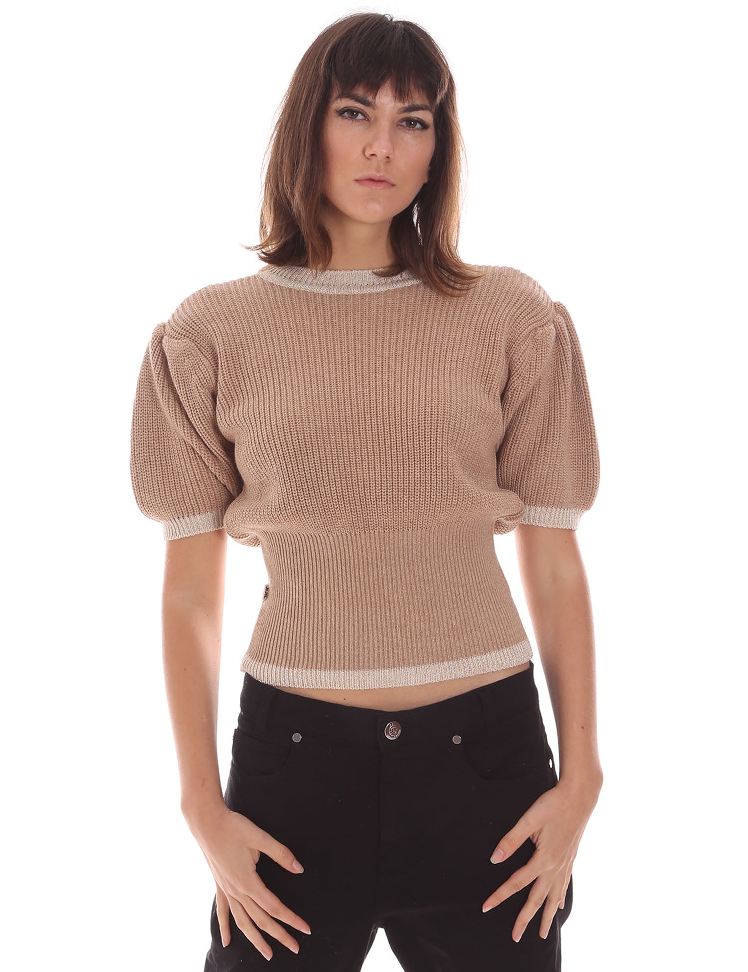 Maglioncini Marrone Jijil