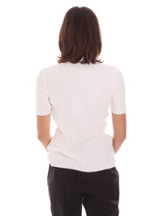 Maglie a collo alto Bianco Jijil