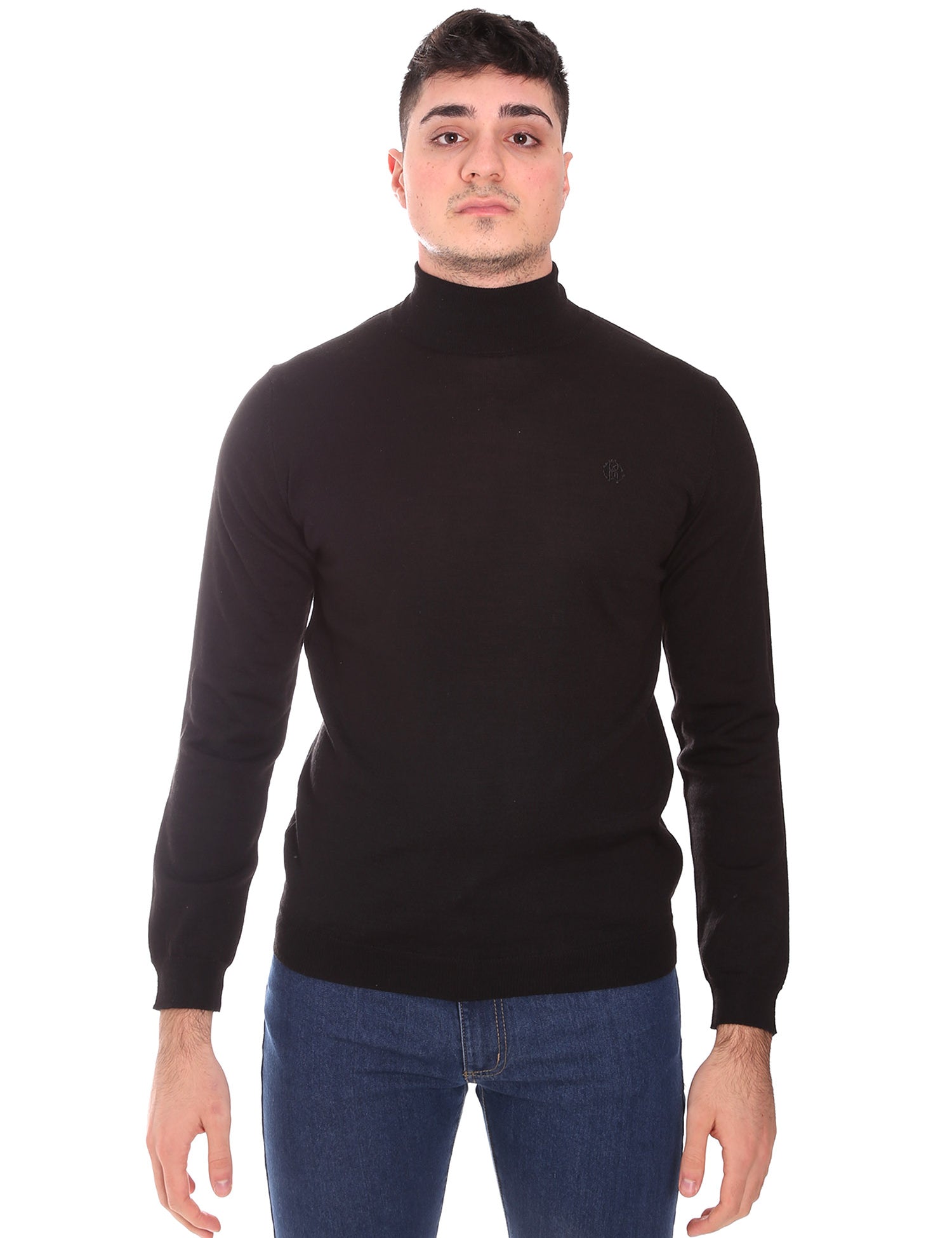 Maglie a collo alto Nero Roberto Cavalli