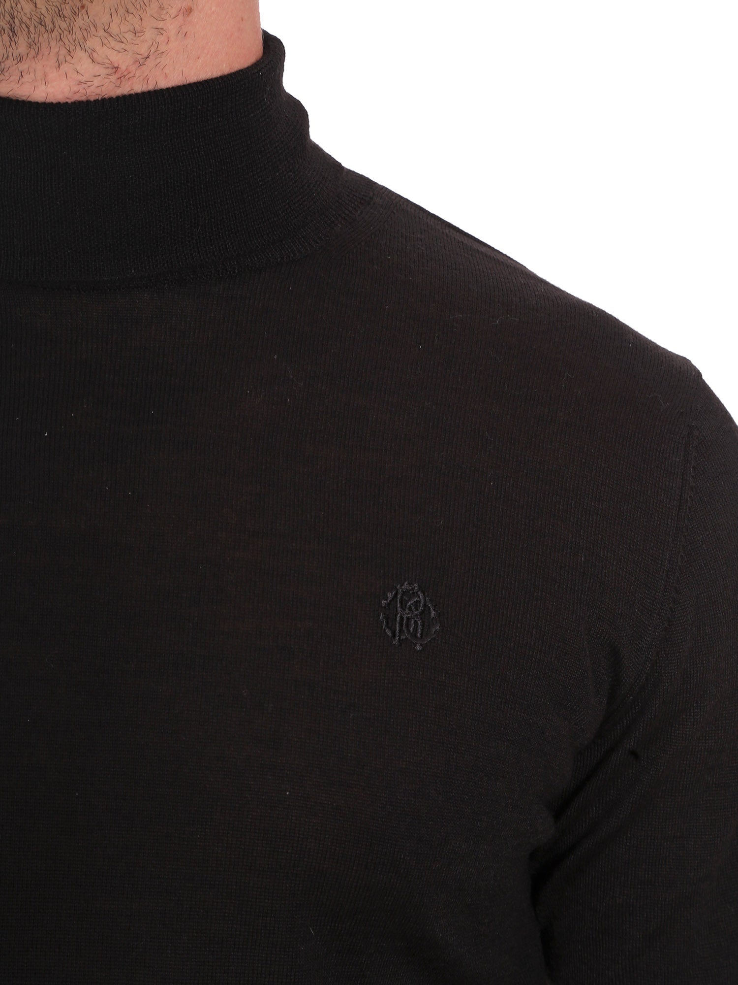 Maglie a collo alto Nero Roberto Cavalli