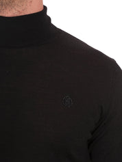 Maglie a collo alto Nero Roberto Cavalli