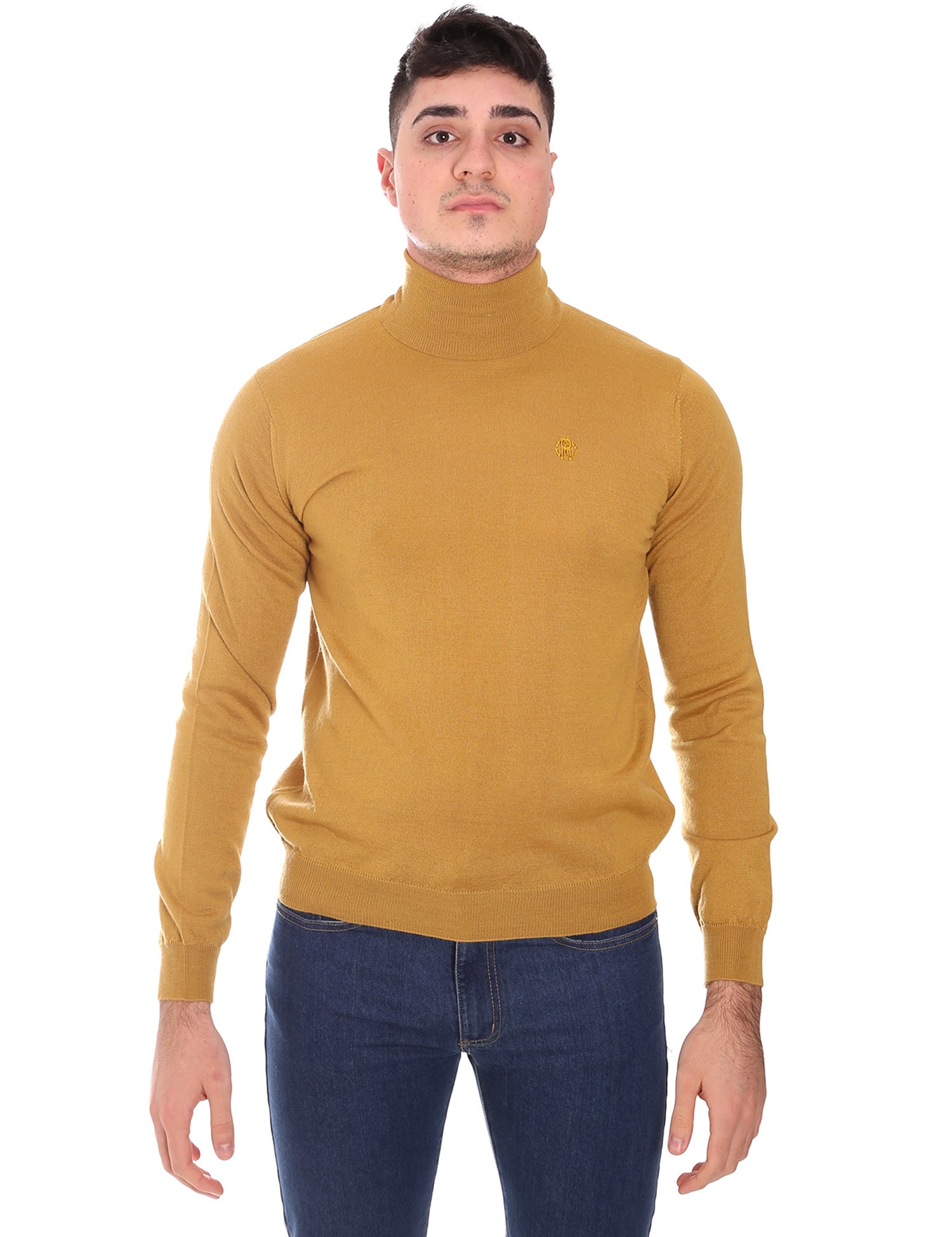 Maglie a collo alto Giallo Roberto Cavalli