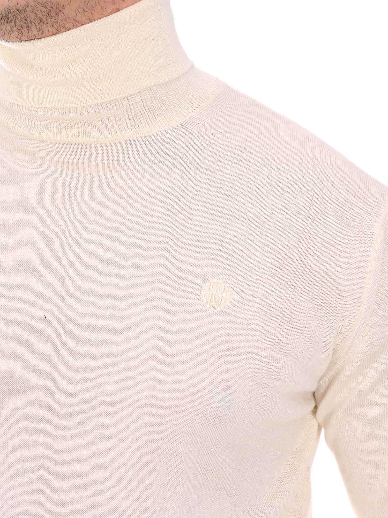 Maglie a collo alto Beige Roberto Cavalli