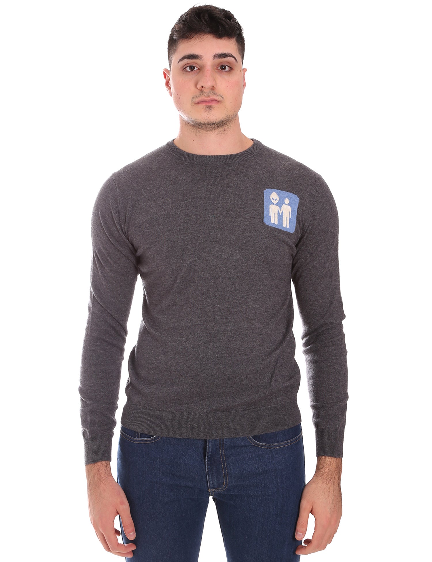 Maglioncini Grigio Frankie Morello