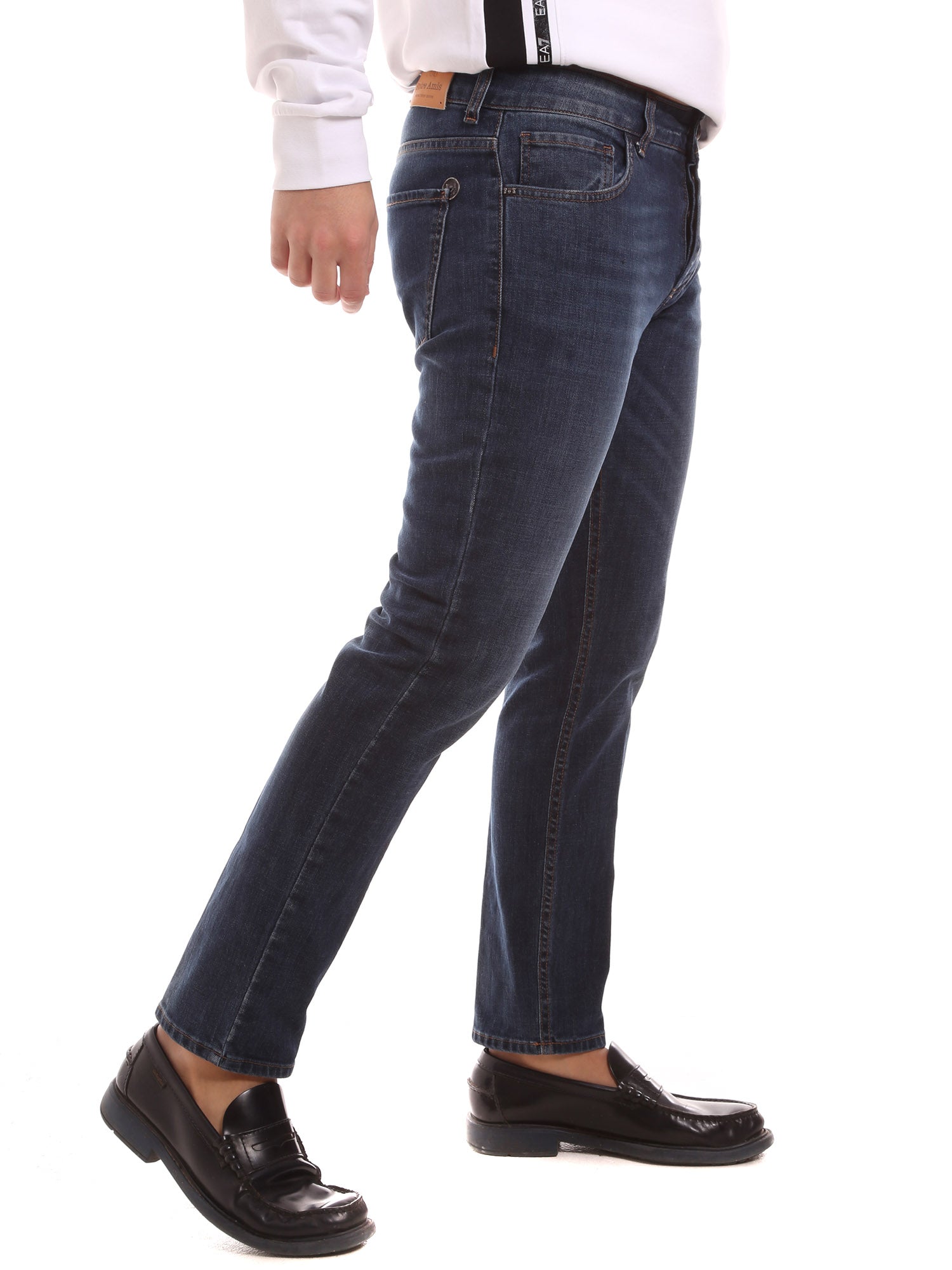 Jeans Blu Scuro Entre Amis