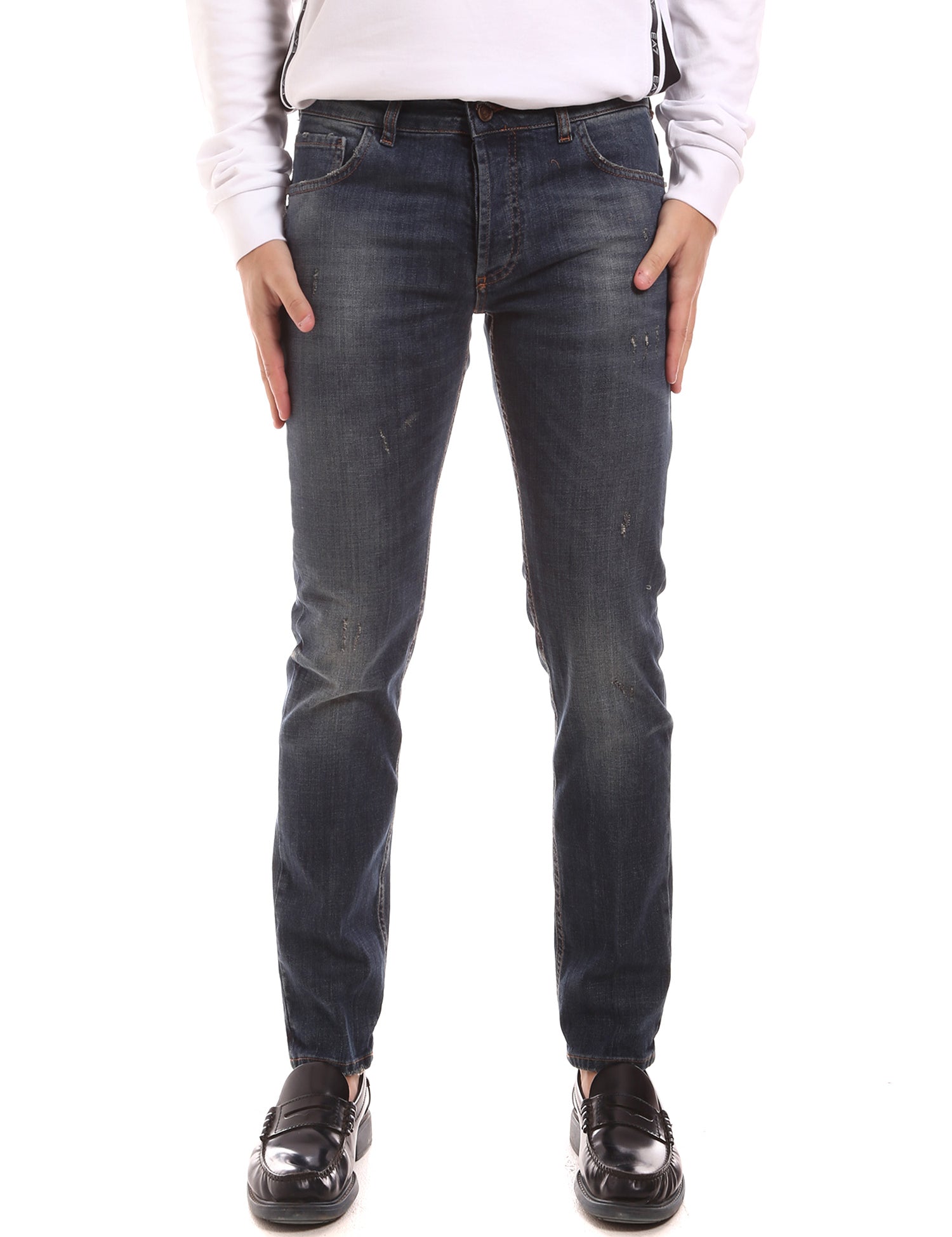 Jeans Blu Navy Entre Amis