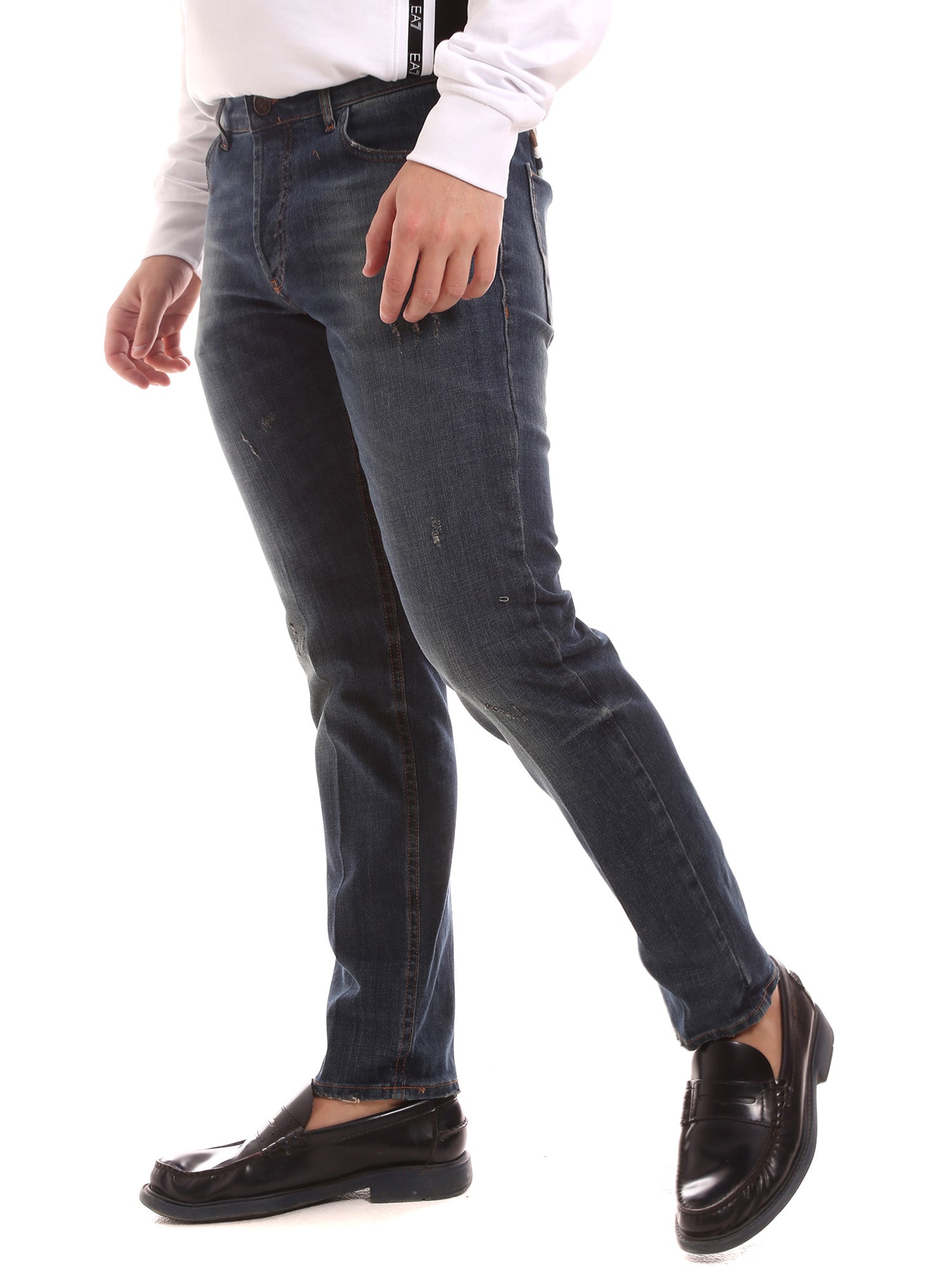 Jeans Blu Navy Entre Amis