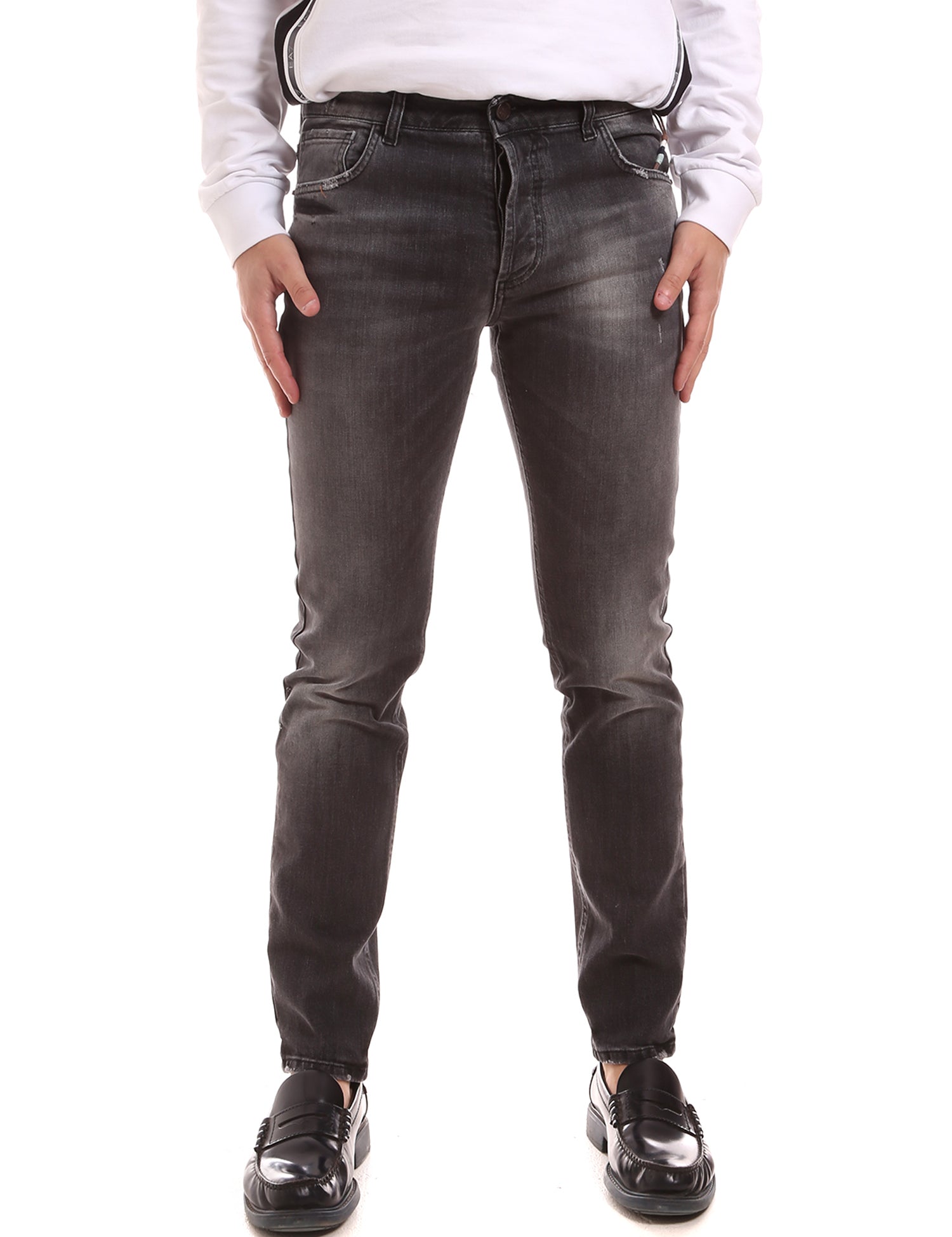 Jeans Grigio Entre Amis