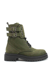 Anfibi Verde Grace Shoes