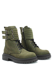 Anfibi Verde Grace Shoes