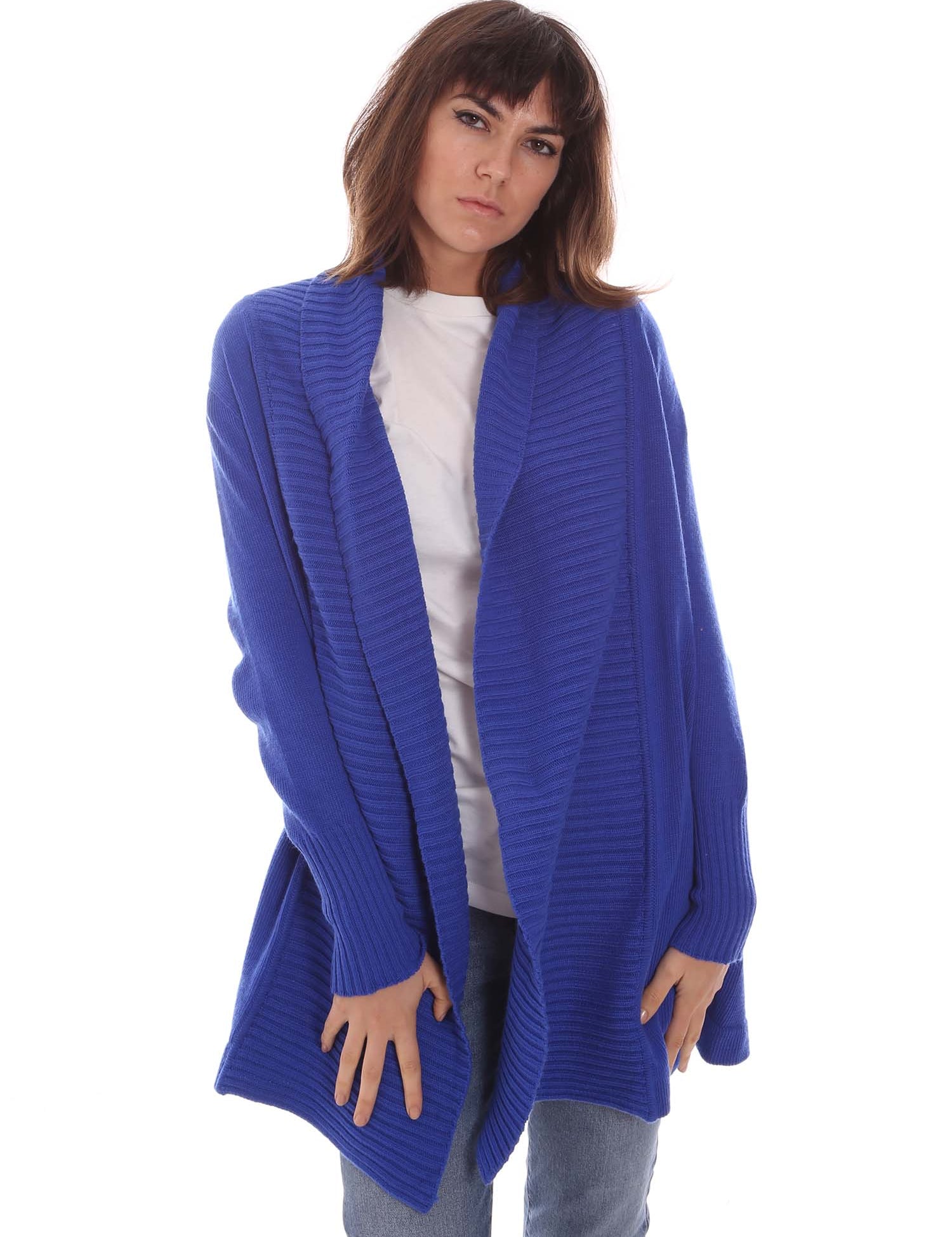 Cardigan Blu Pianura Studio