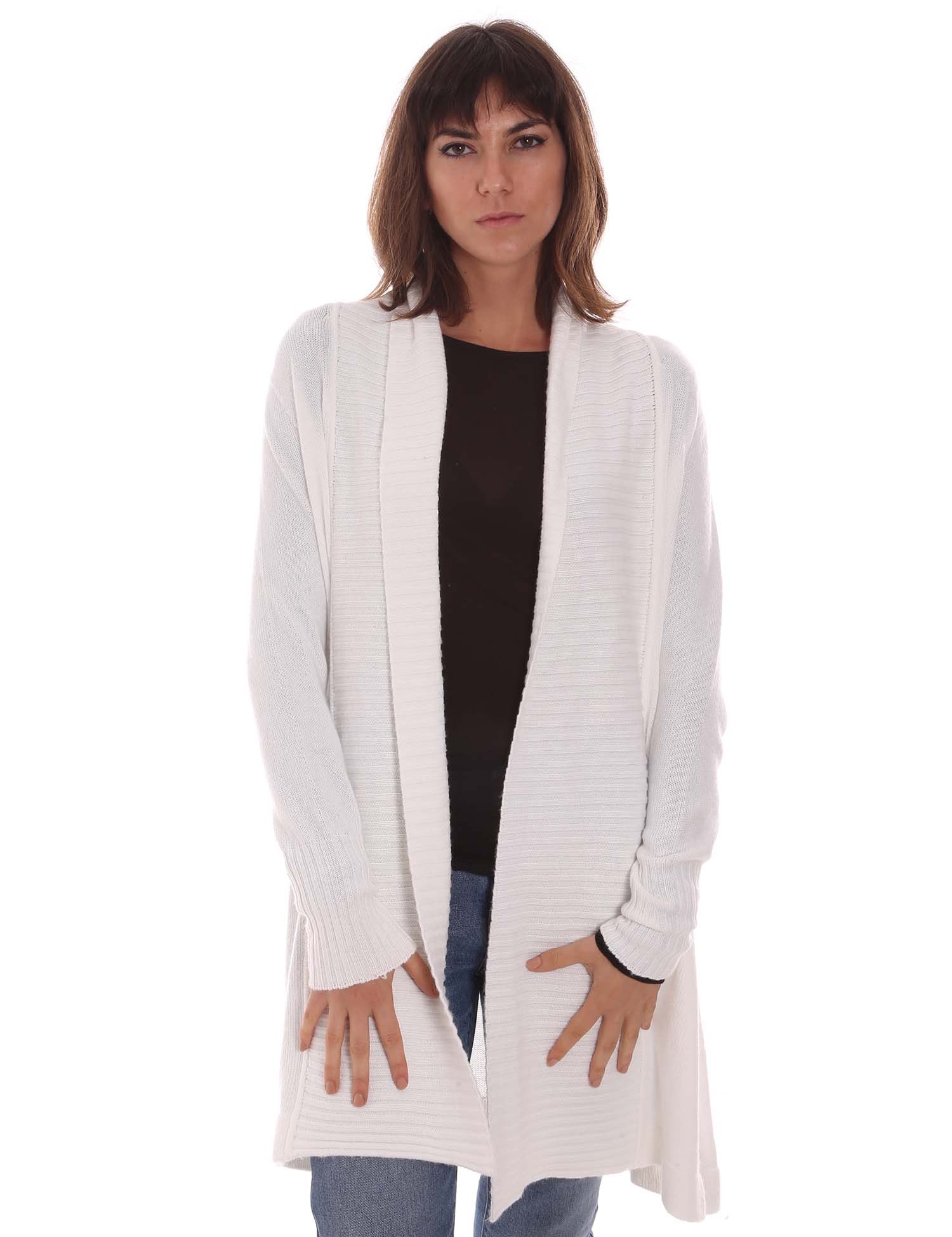 Cardigan Bianco Pianura Studio