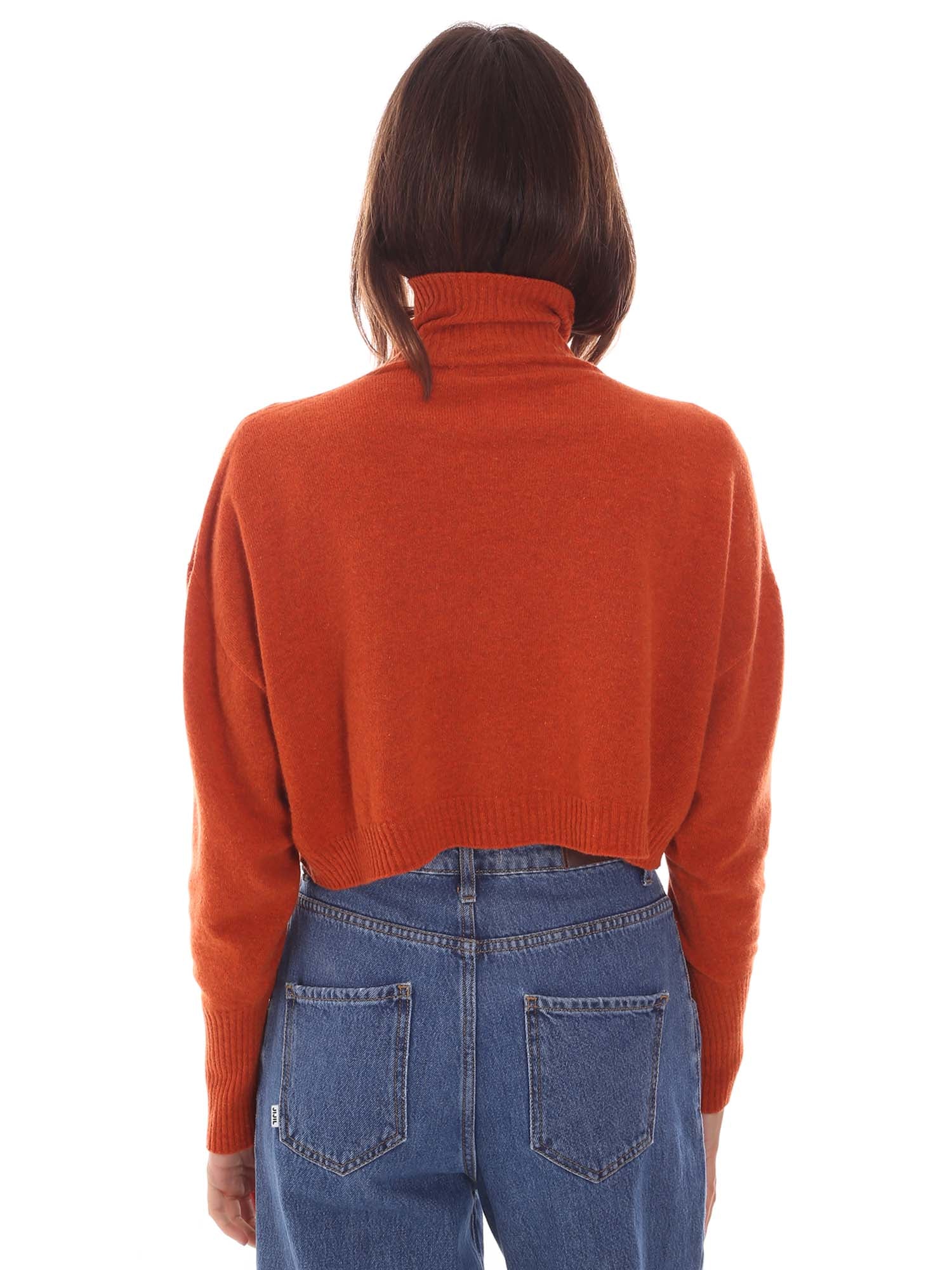 Maglie a collo alto Arancio Pianura Studio