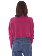 Maglie a collo alto Rosa Pianura Studio