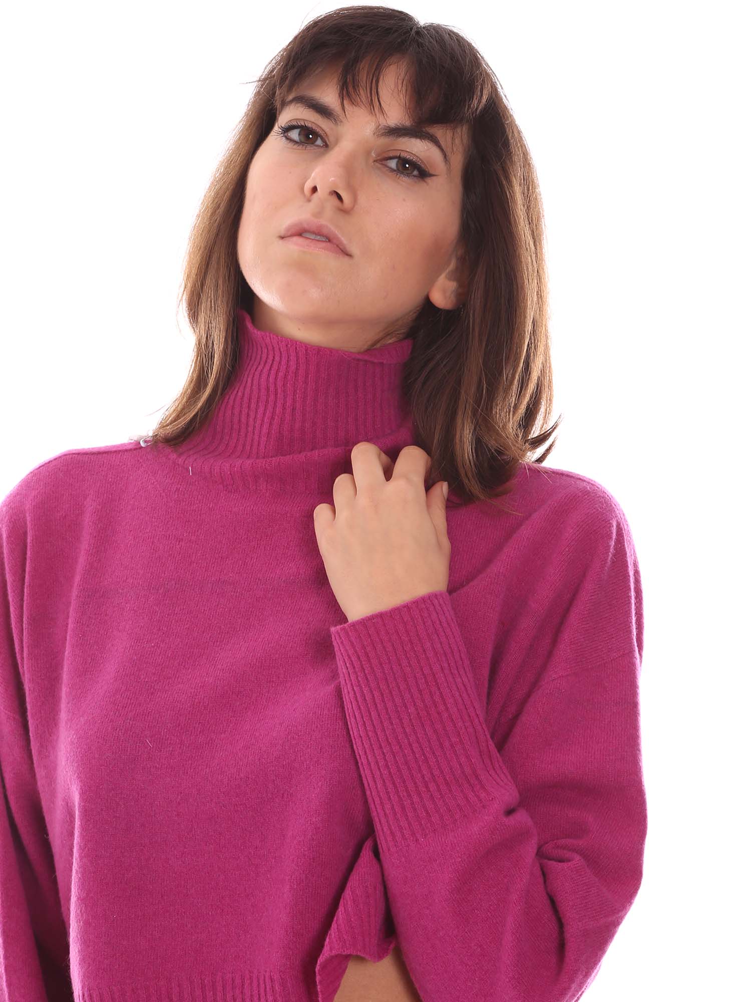 Maglie a collo alto Rosa Pianura Studio