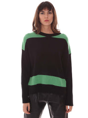 Maglioncini Nero Verde Pianura Studio