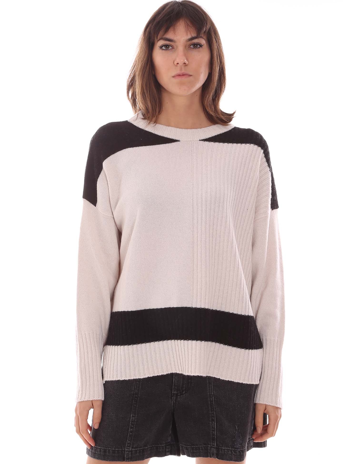 Maglioncini Bianco Pianura Studio