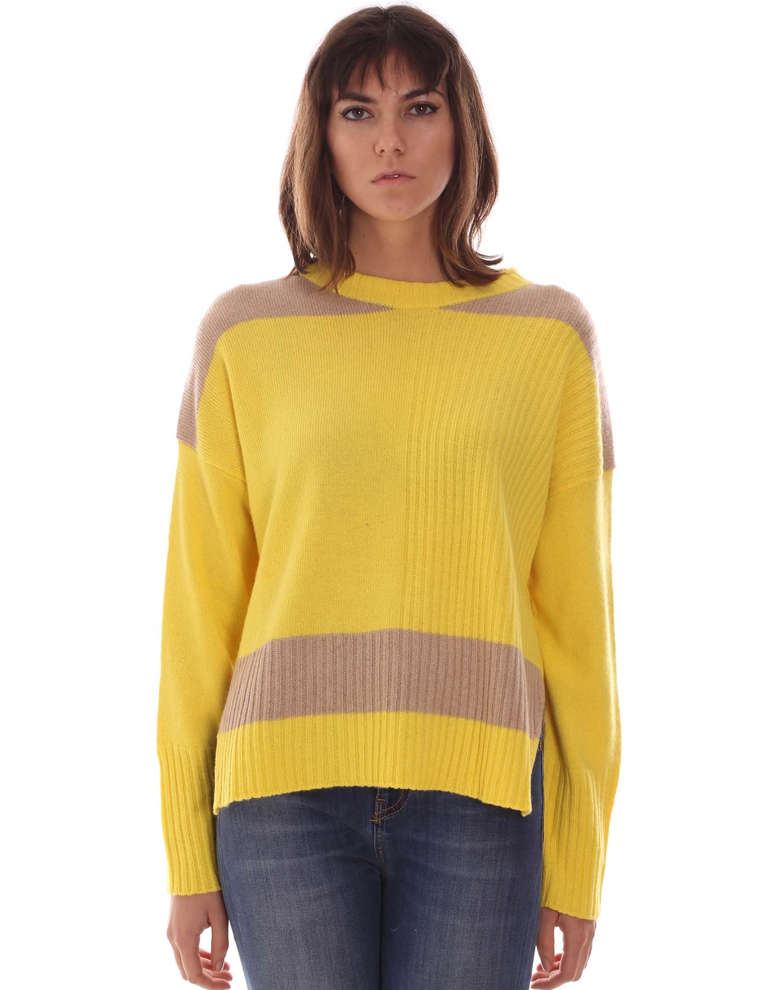 Maglioncini Giallo Scuro Pianura Studio