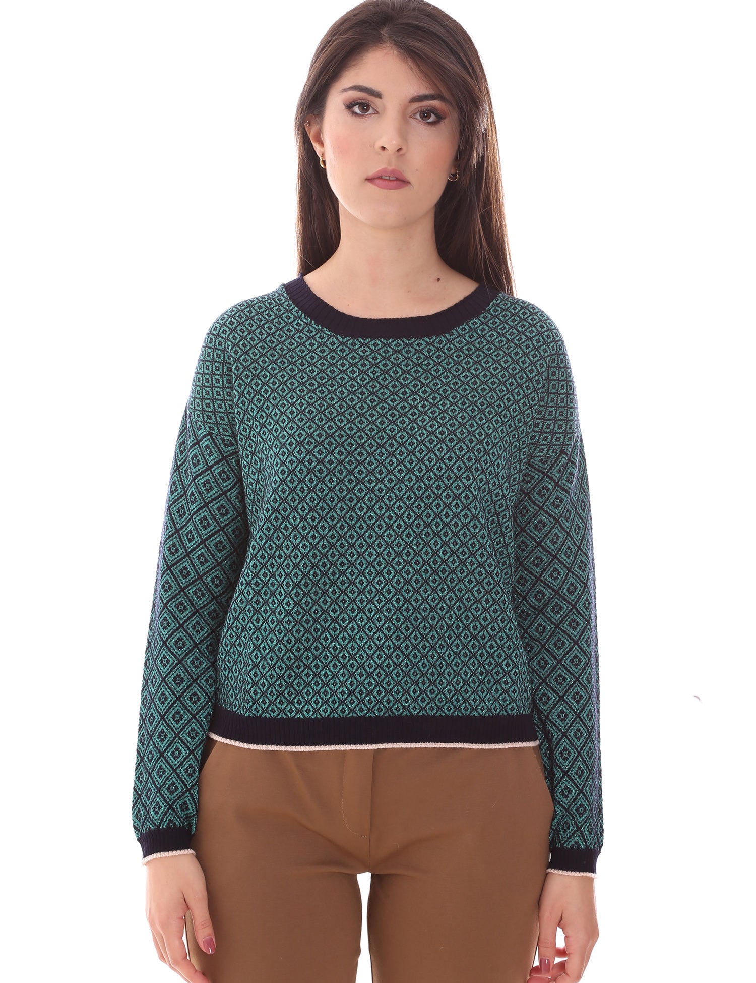 Maglioncini Verde Pianura Studio