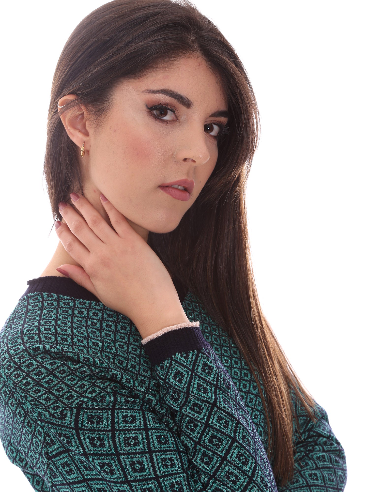 Maglioncini Verde Pianura Studio