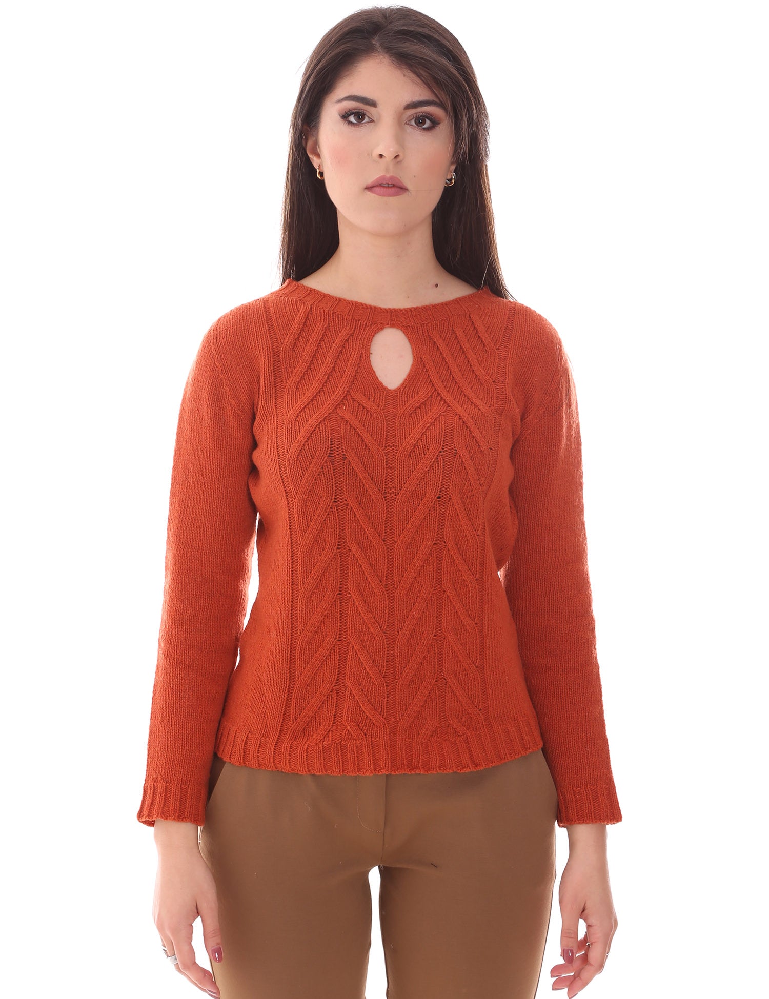 Maglioncini Arancio Pianura Studio