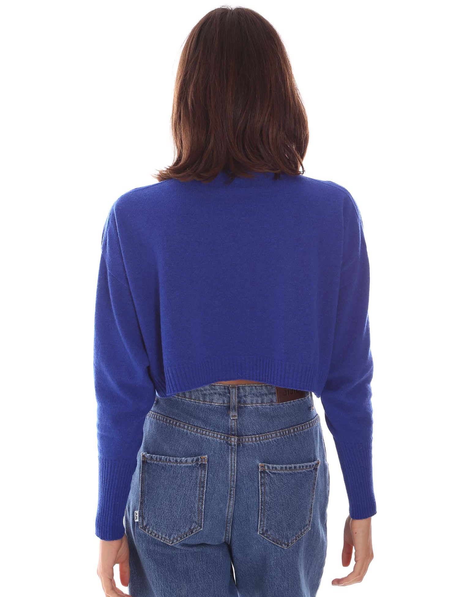 Maglie a collo alto Blu Pianura Studio