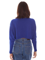 Maglie a collo alto Blu Pianura Studio