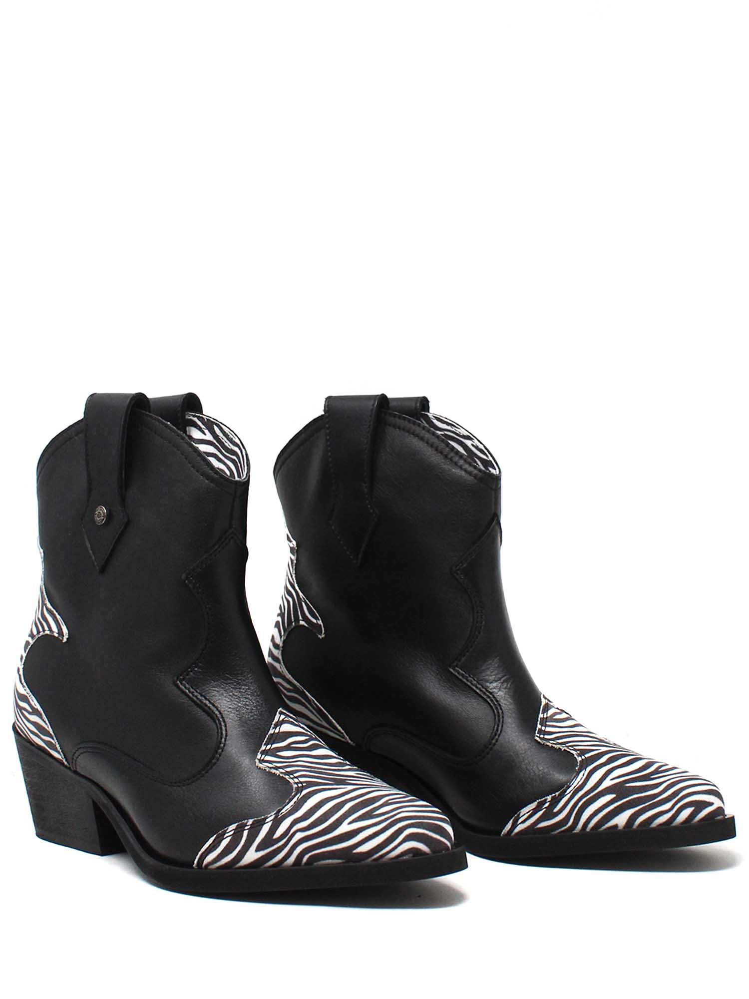 Stivaletti Nero Manila Grace