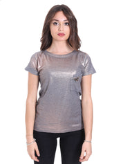 T-shirt Argentato Jijil