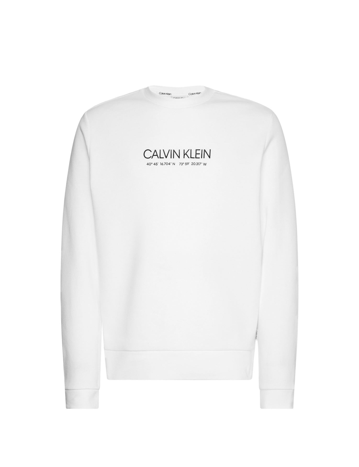 Felpe Bianco Calvin Klein