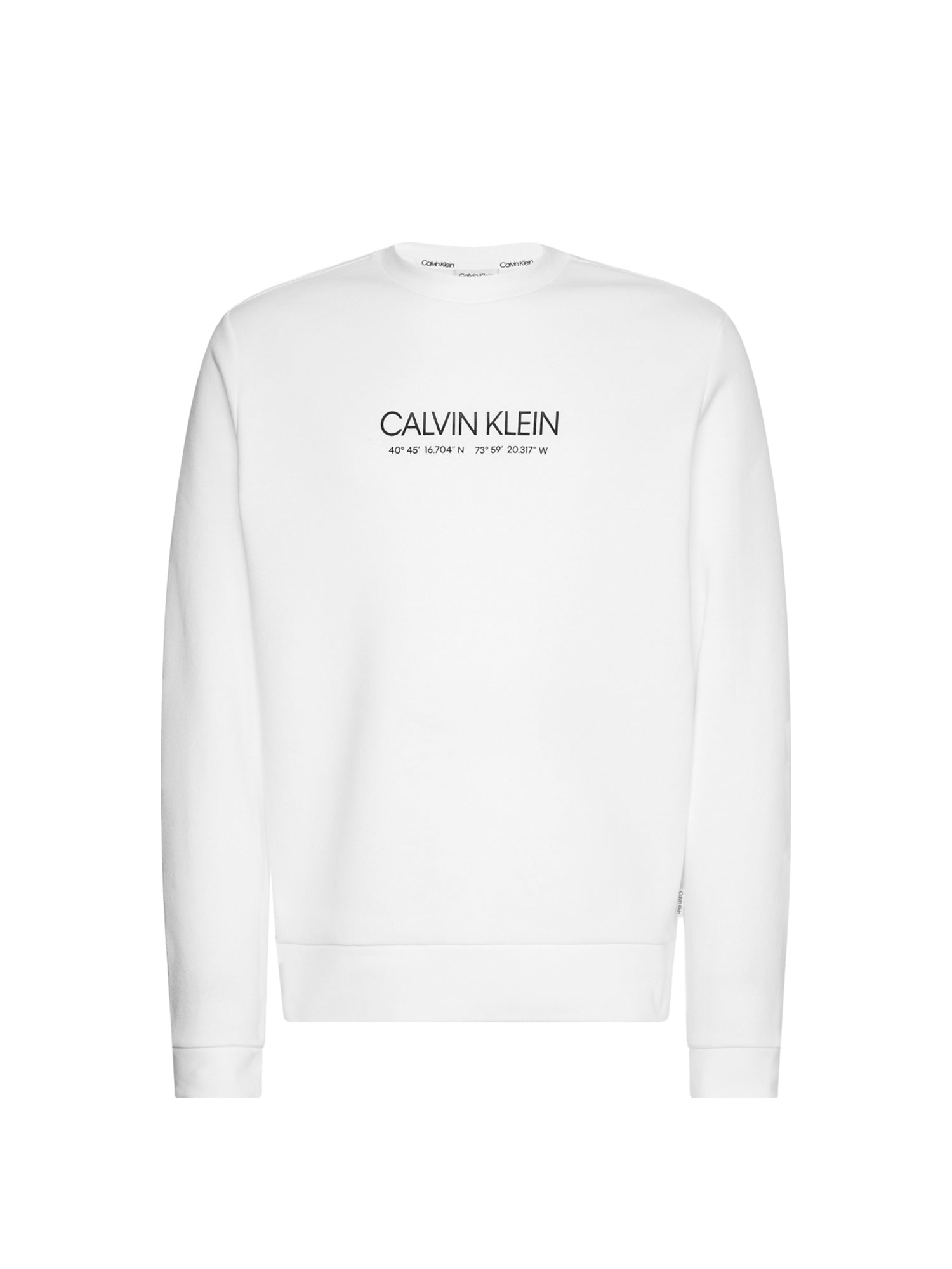 Felpe Bianco Calvin Klein