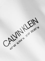 Felpe Bianco Calvin Klein