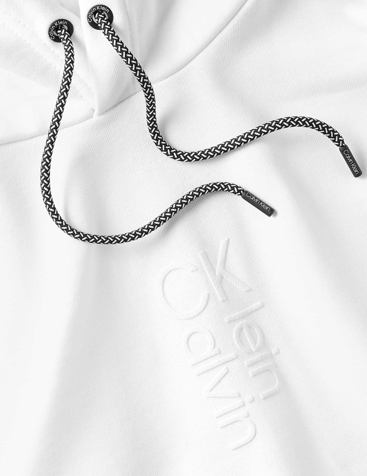 Felpe Bianco Calvin Klein