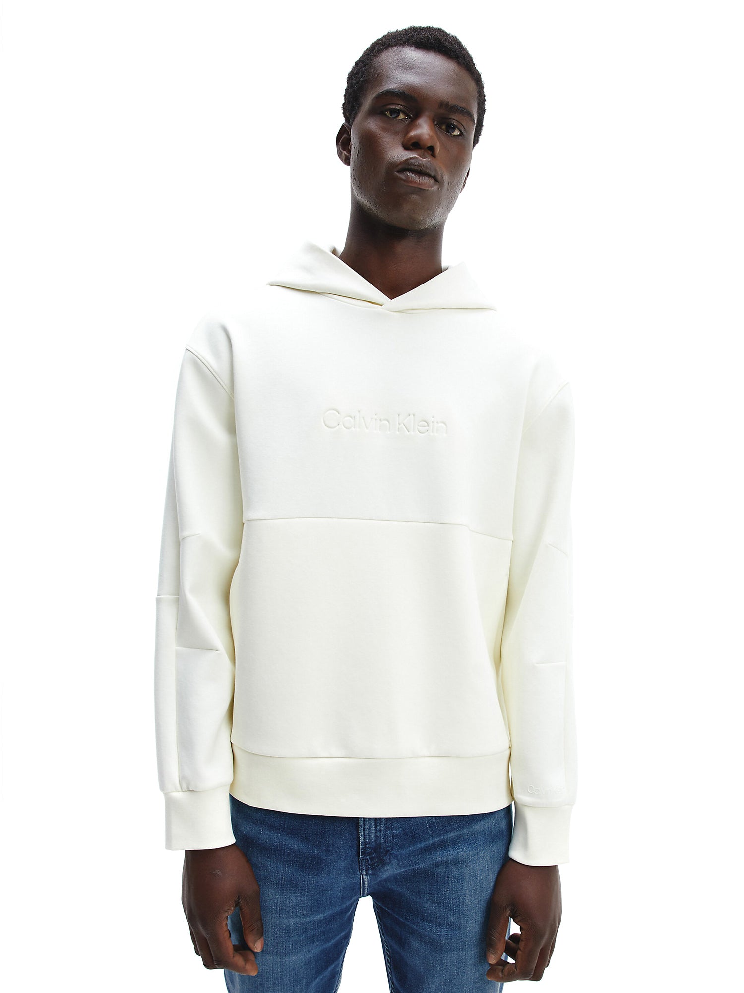 Felpe Bianco Calvin Klein