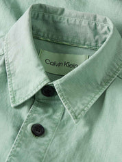 Camicie Verde Calvin Klein