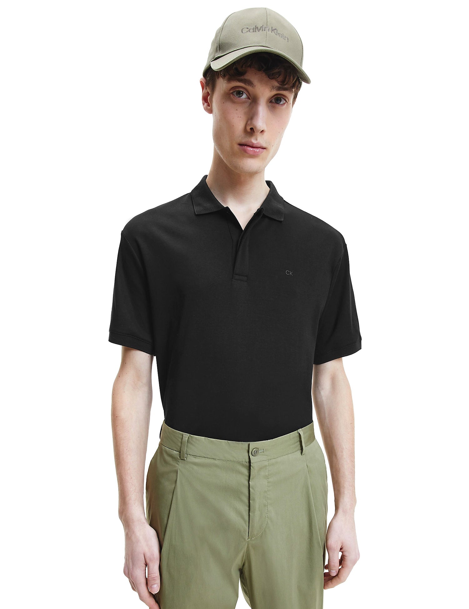 Polo Nero Calvin Klein