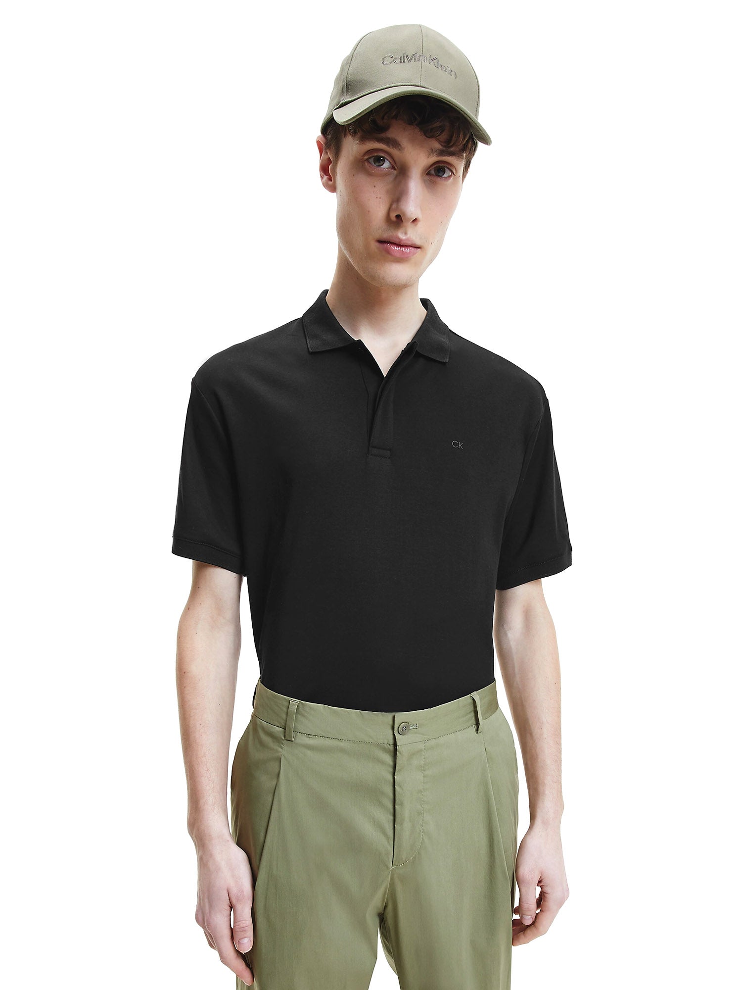 Polo Nero Calvin Klein