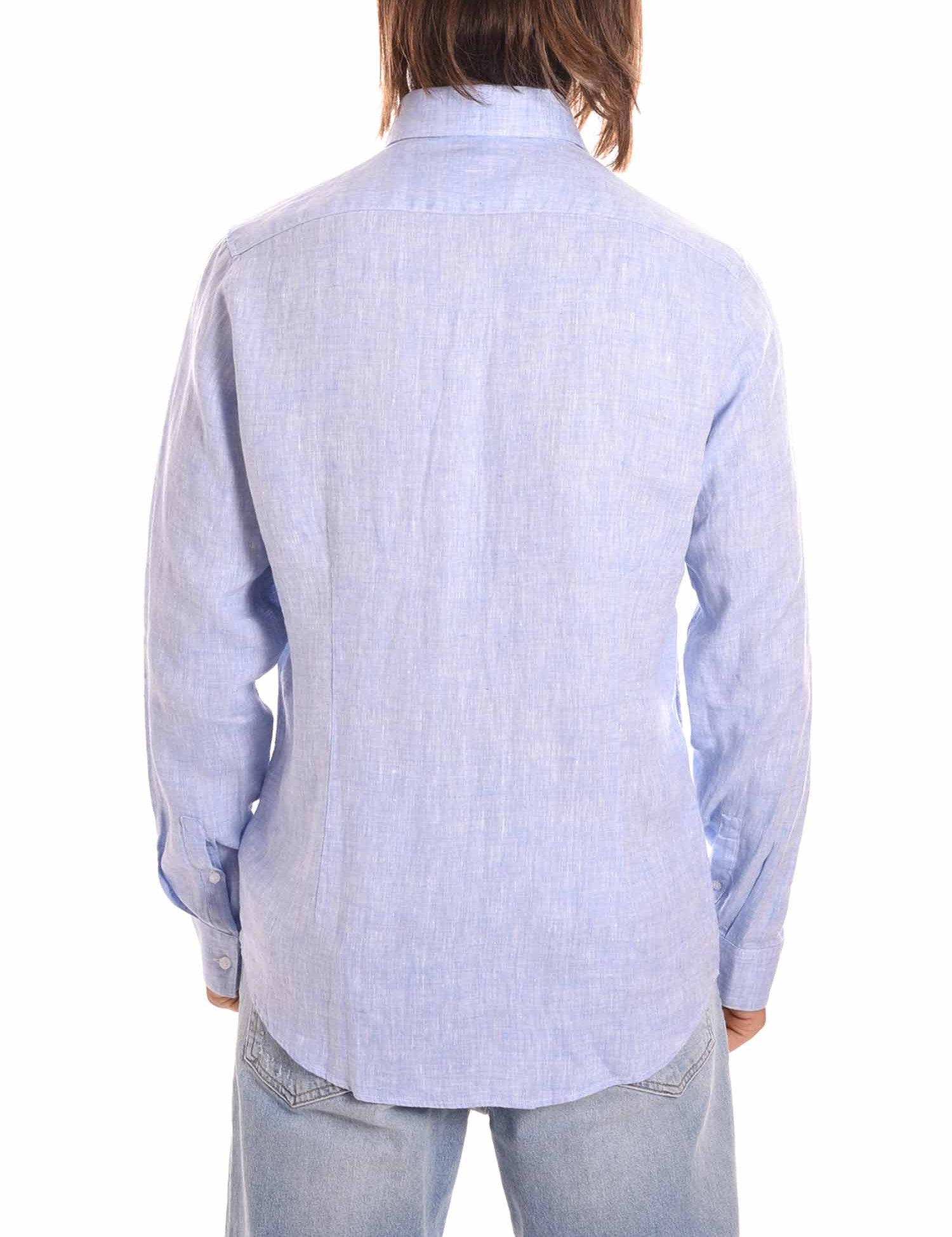 Camicie Blu Calvin Klein