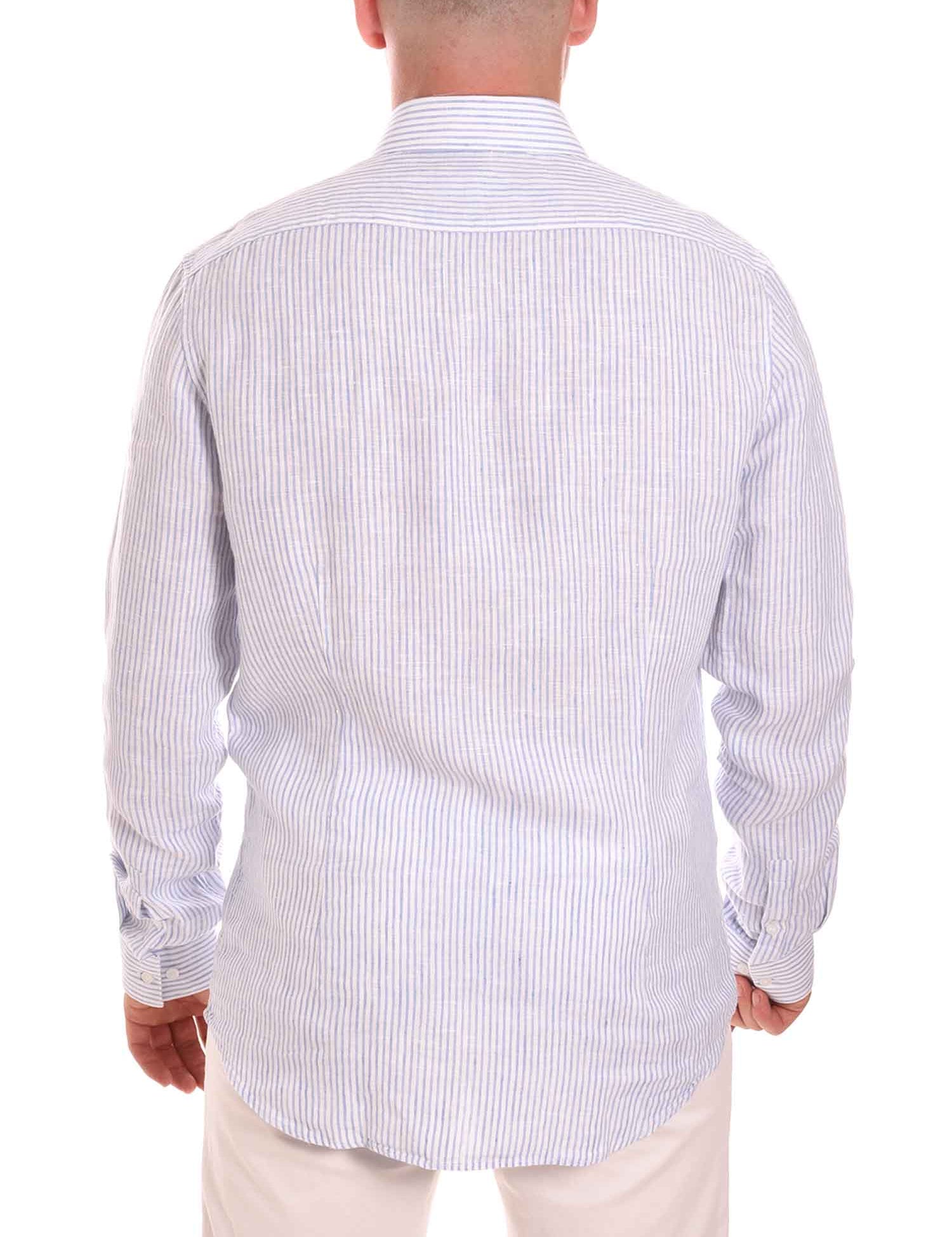 Camicie Bianco Azzurro Calvin Klein