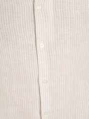 Camicie Bianco Beige Calvin Klein