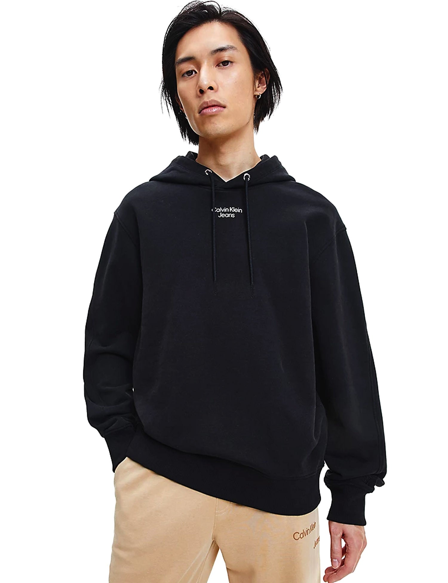 Felpe Nero Calvin Klein Jeans