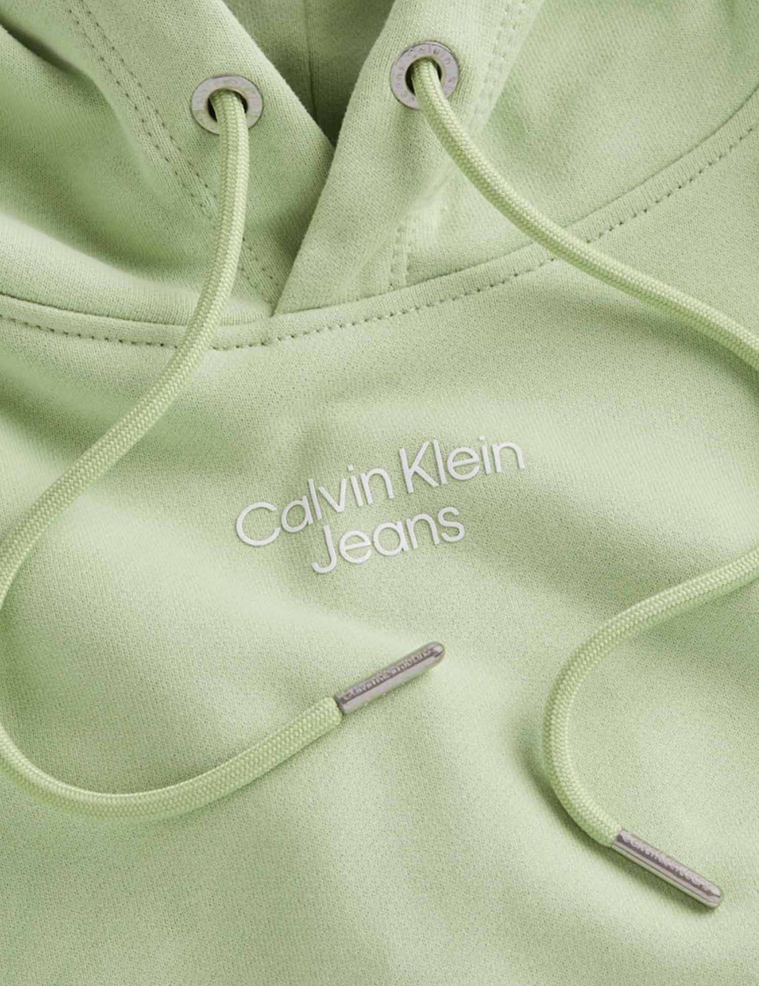 Felpe Verde Calvin Klein Jeans