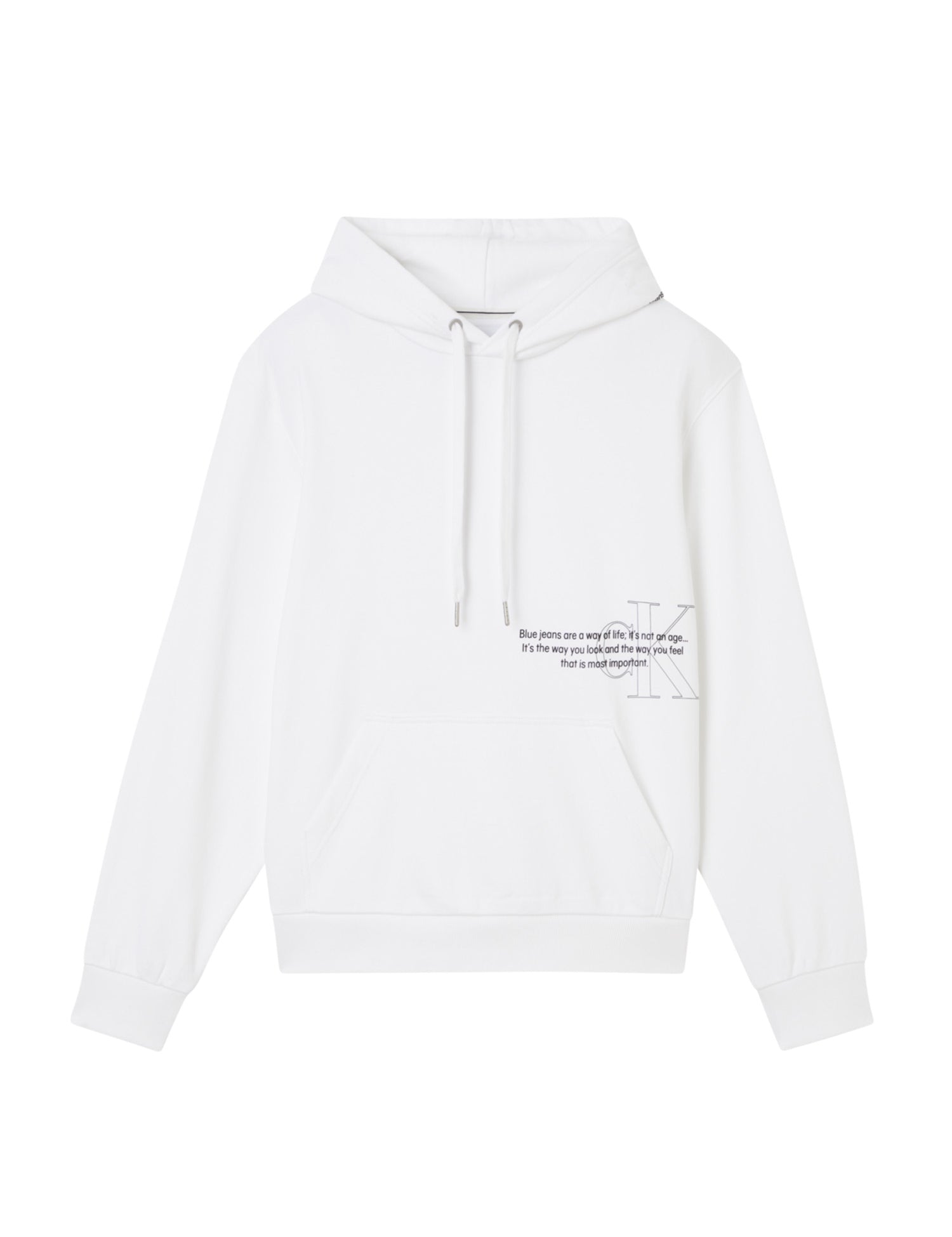 Felpe Bianco Calvin Klein Jeans